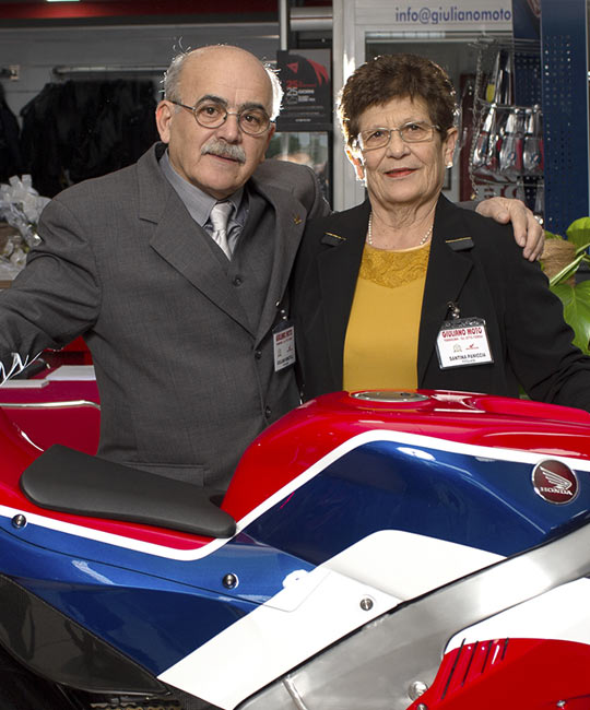 Sig. Giuliano Minutilli e la moglie Santina (Founder)