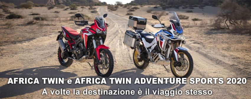 LE NUOVE AFRICA TWIN e AFRICA TWIN ADVENTURE SPORTS